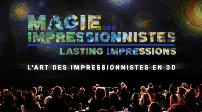 Le Studio-Cabaret La magie des impressionnistes spectacle Montreal