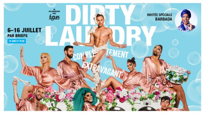 Dirty Laundry spectacle de cirque Espace St-Denis