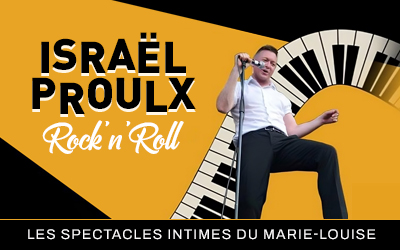 Israël Proulx Rock 'n' Roll spectacle Espace St-Denis