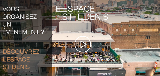 Vous organisez un événement ? Découvrez l'Espace St-Denis